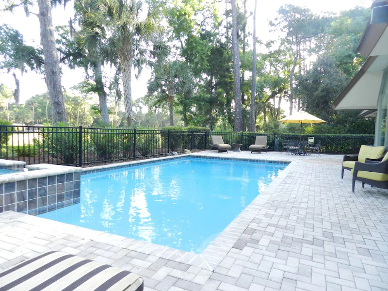 Pool at 6 N Live Oak Bright Open Home