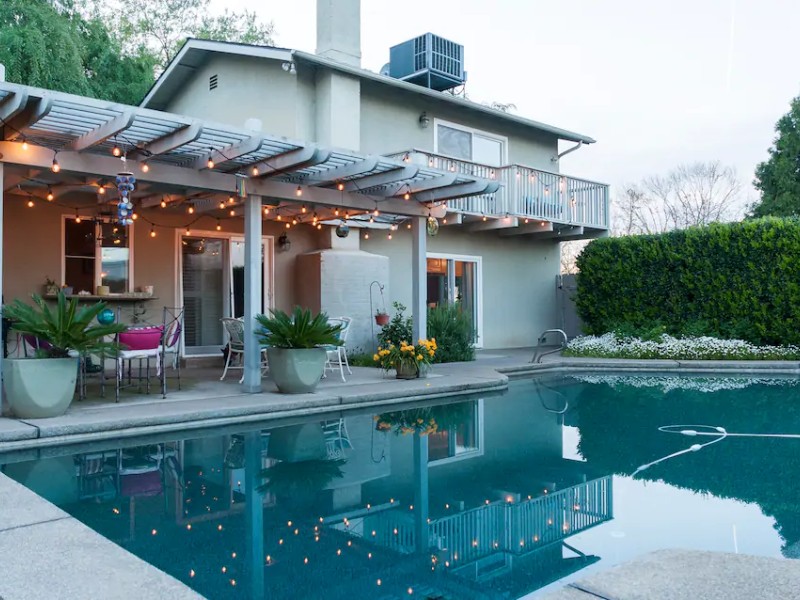 Pool at Eden Ranch Guest House