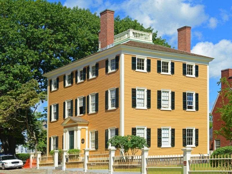 Hawkes House in Salem Maritime National Historic Site 