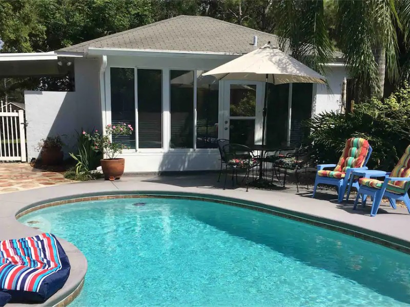 Pool at Lady Lake Guest House