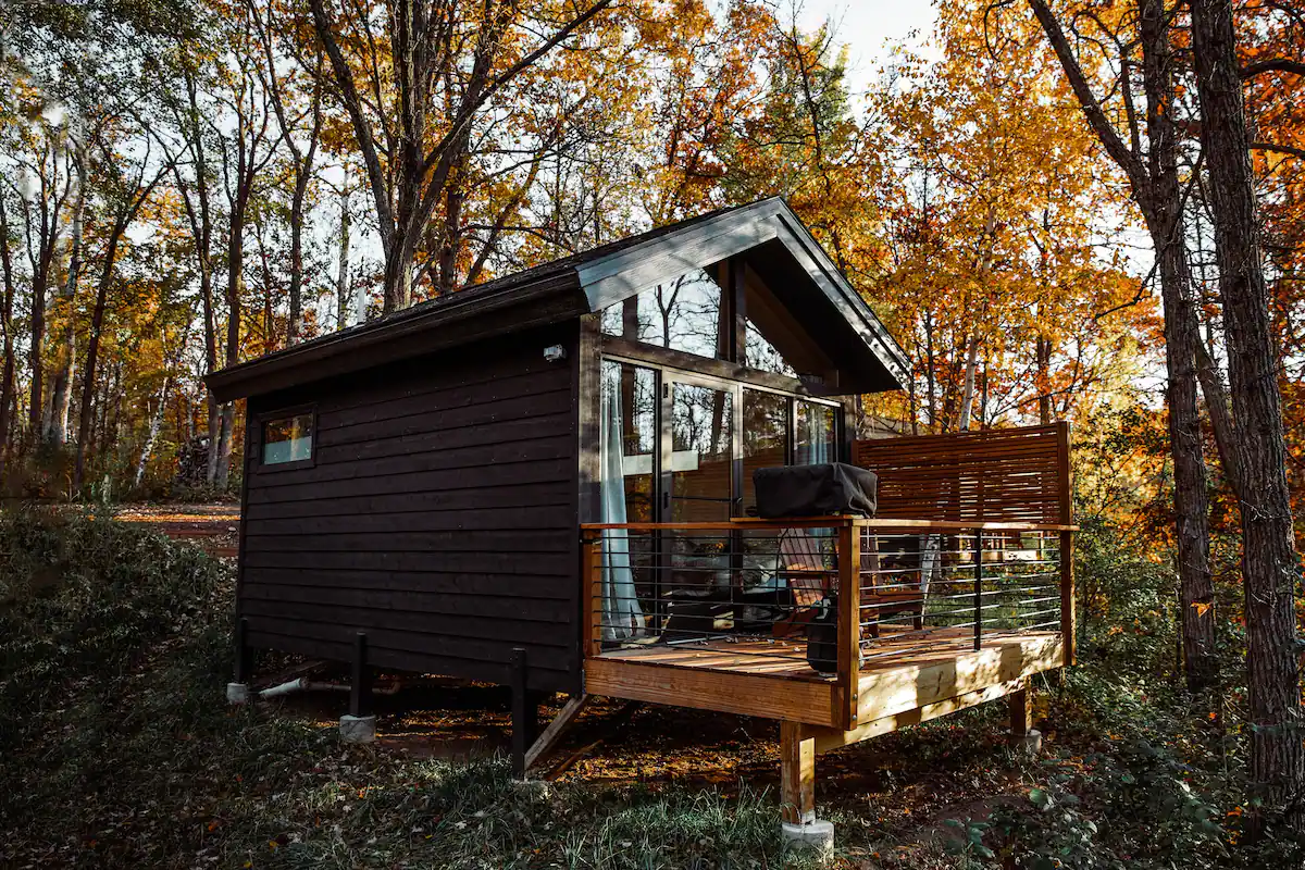 The Louise Cabin, Direct Cuyuna MTB Access/Sauna