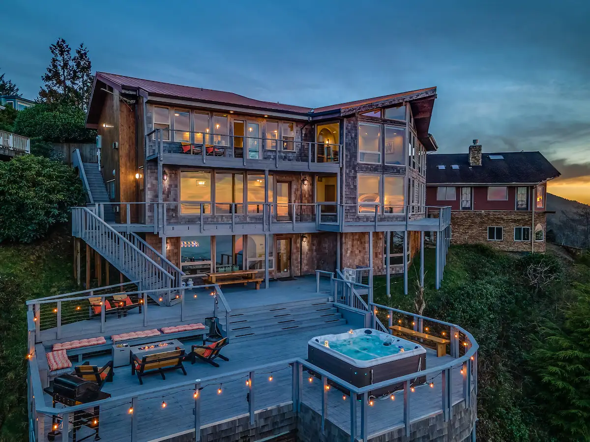 Beach Mansion with Ocean Views, Sleeps 25