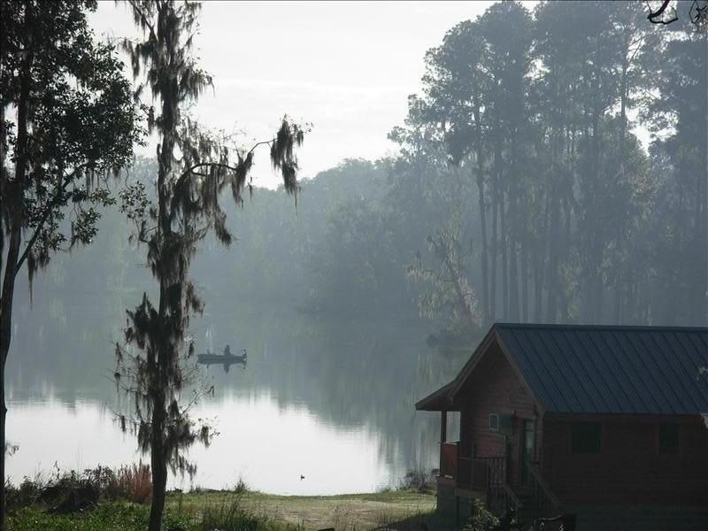 Florida Log Cabin Lakefront