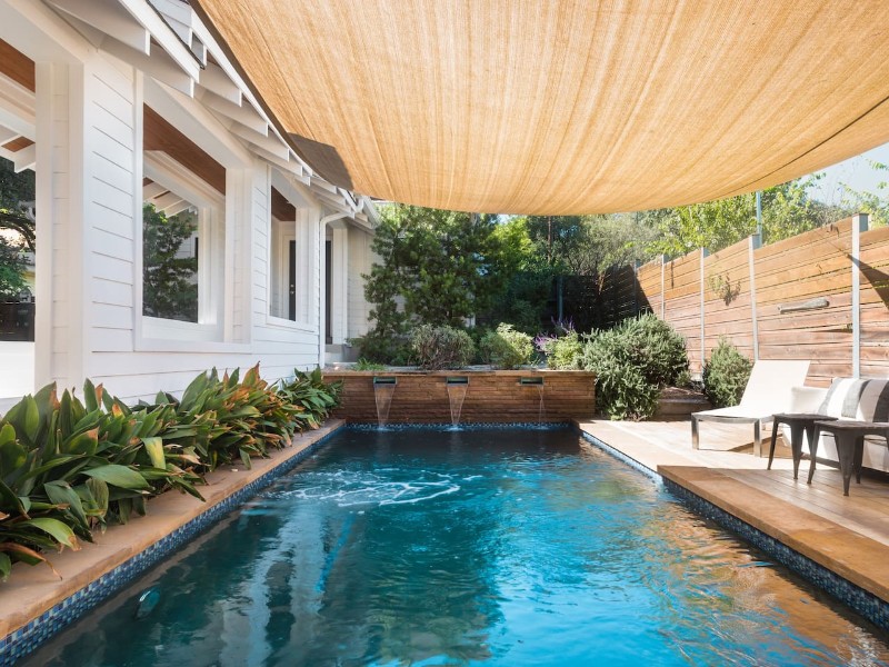 Take in a Dip in the Heated Pool at a Luxury SoCo Retreat
