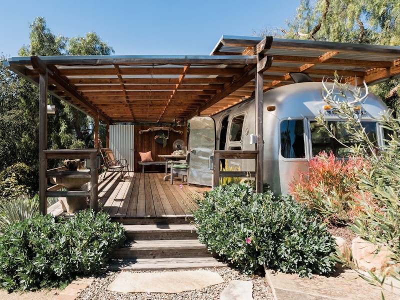 Iconic 1974 Airstream on an Organic Ranch