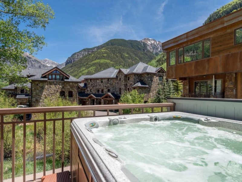 Pirvate hot tub + Huge Views Downtown Telluride