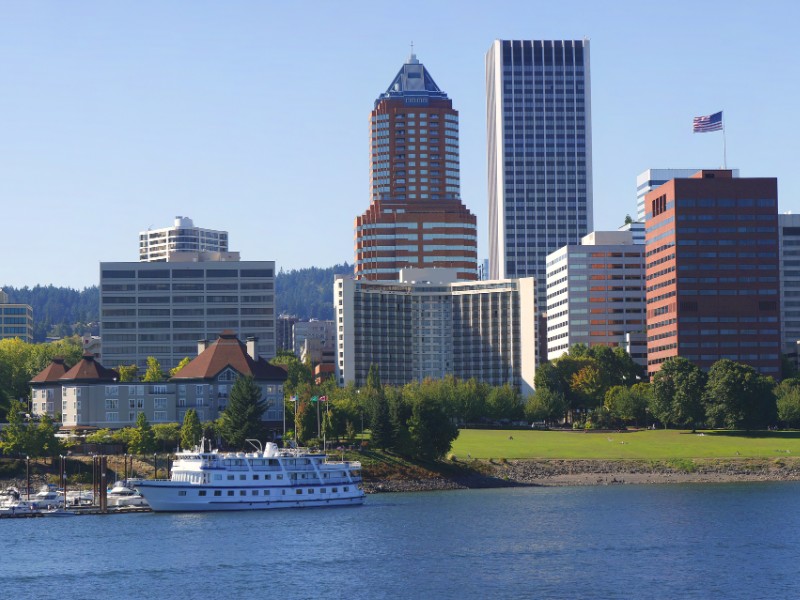 Portland Oregon skyline