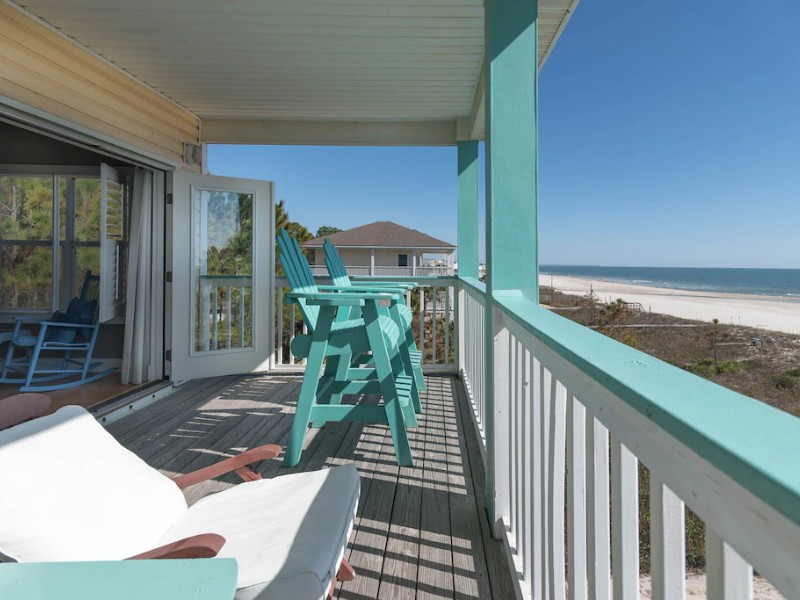 Gulf Front with Hot Tub on Deck – Port St. Joe