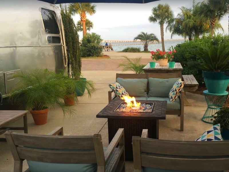 Navarre Airstream Luxury Vacations at Waterfront Resort
