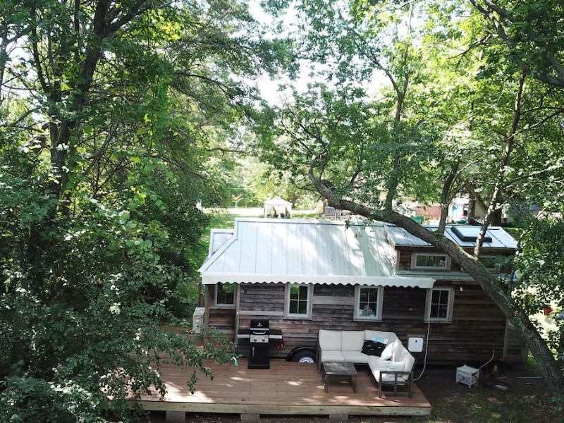 Outside View - One-of-a-Kind Tiny Home 