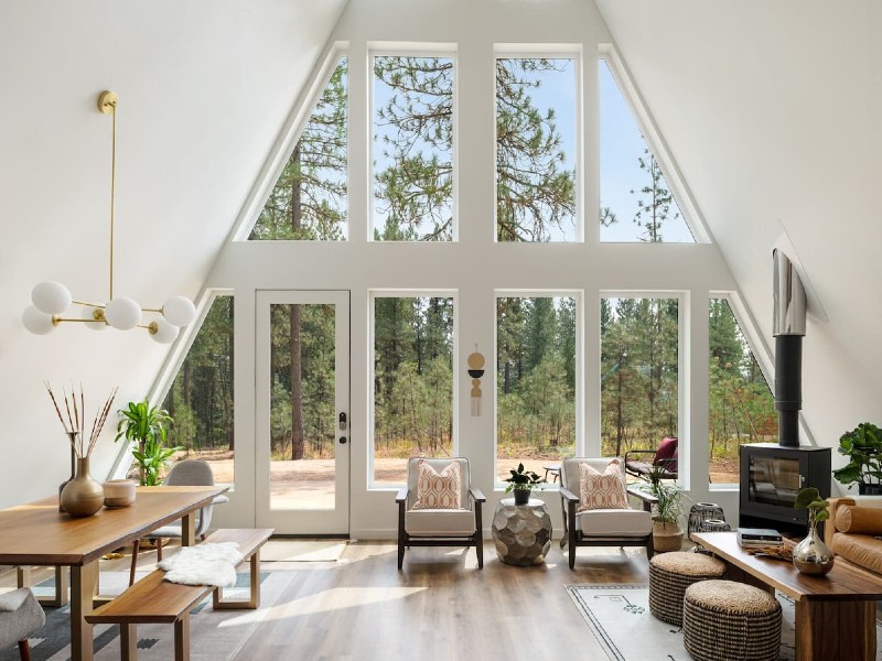 Röra Haus - A Modern, Mountain A-frame