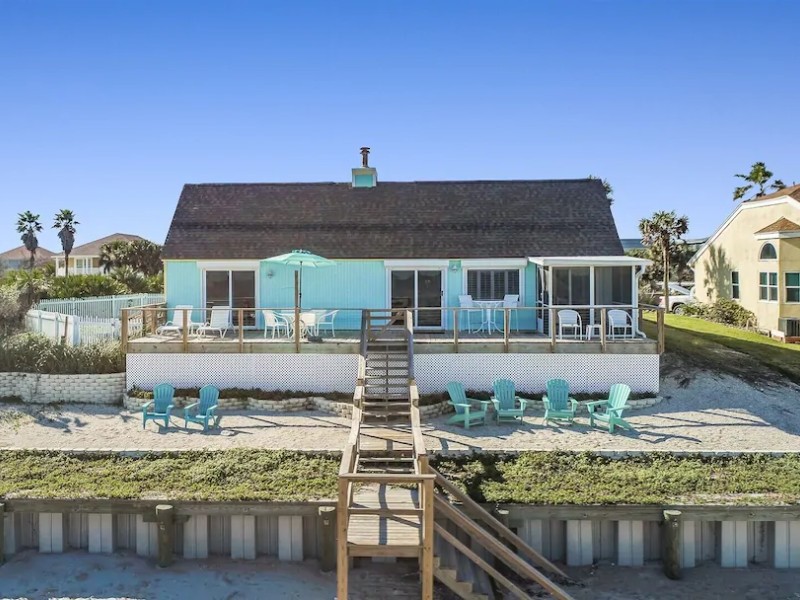 Oceanfront Level Home with Beach Views - Ponte Vedra Beach