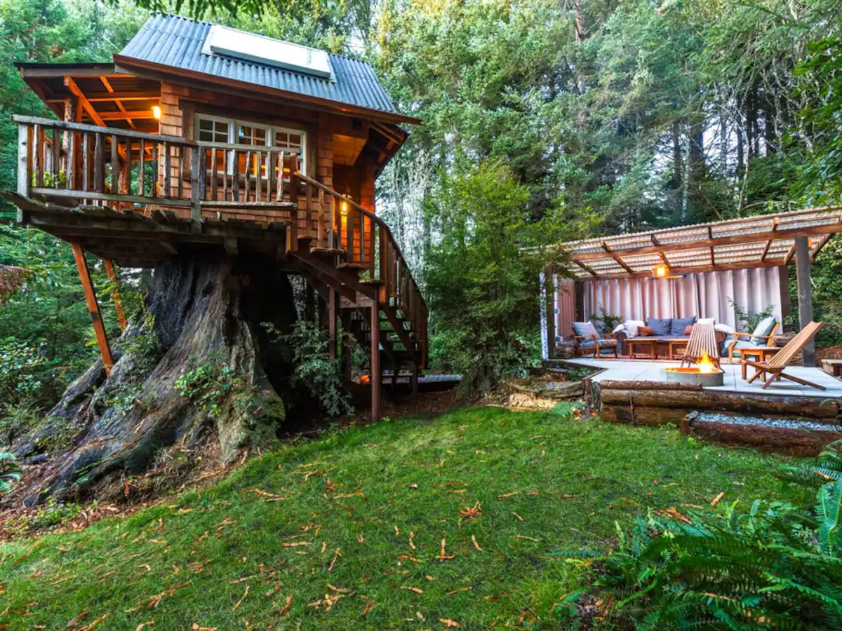 Amazing Stump House with Private Outdoor Living