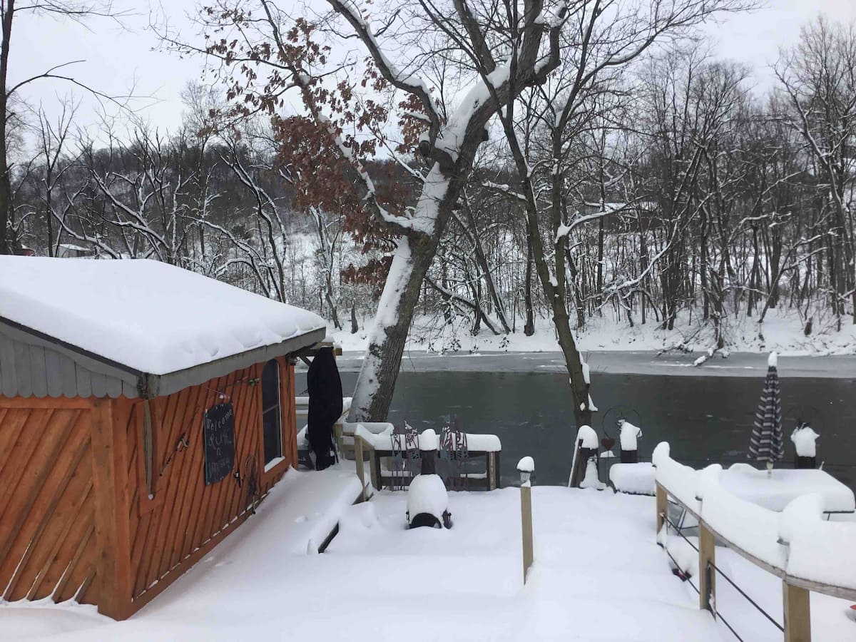 Snow at Fisherman’s Paradise