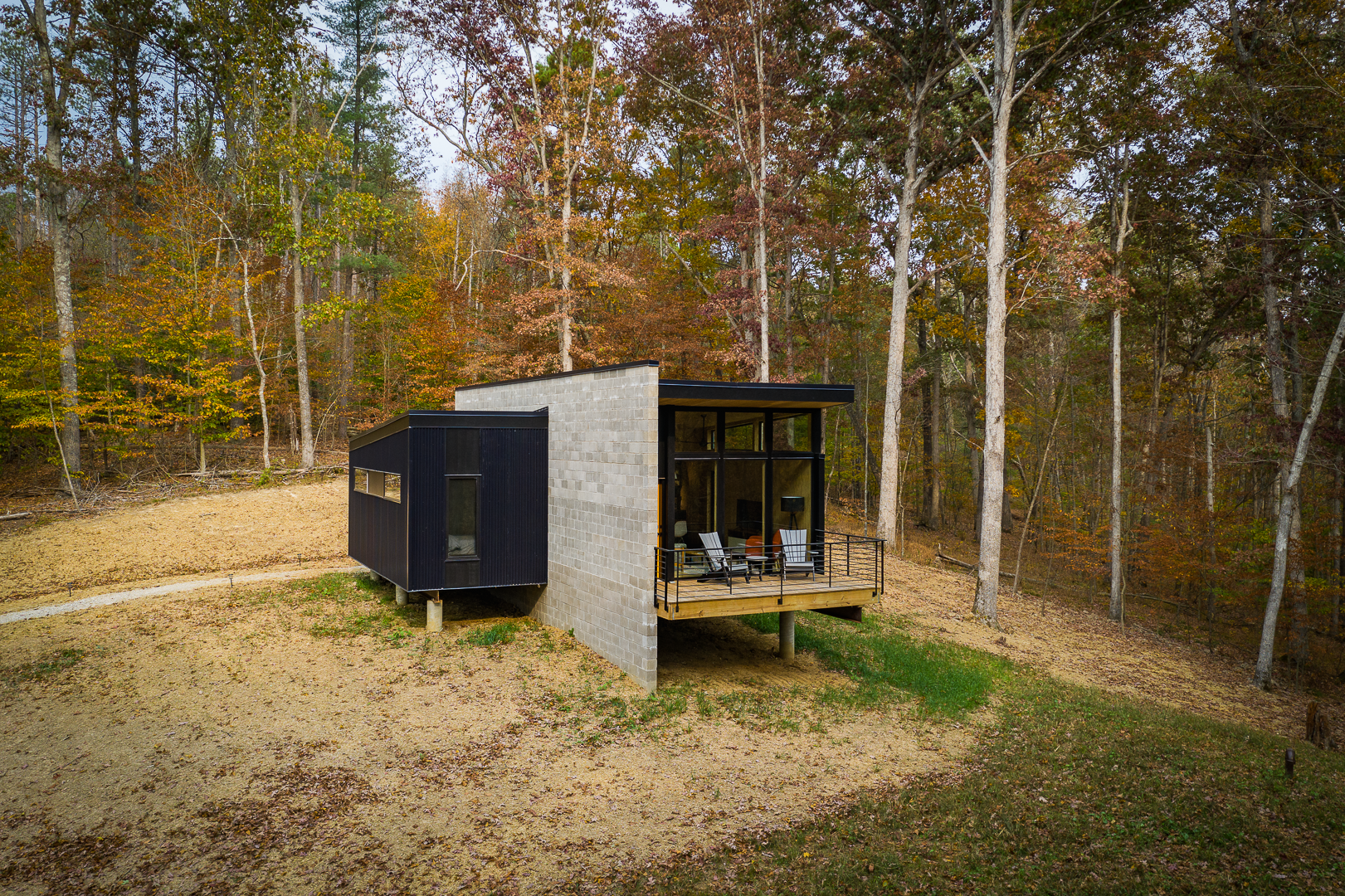 Modern Nashville Home in the Woods