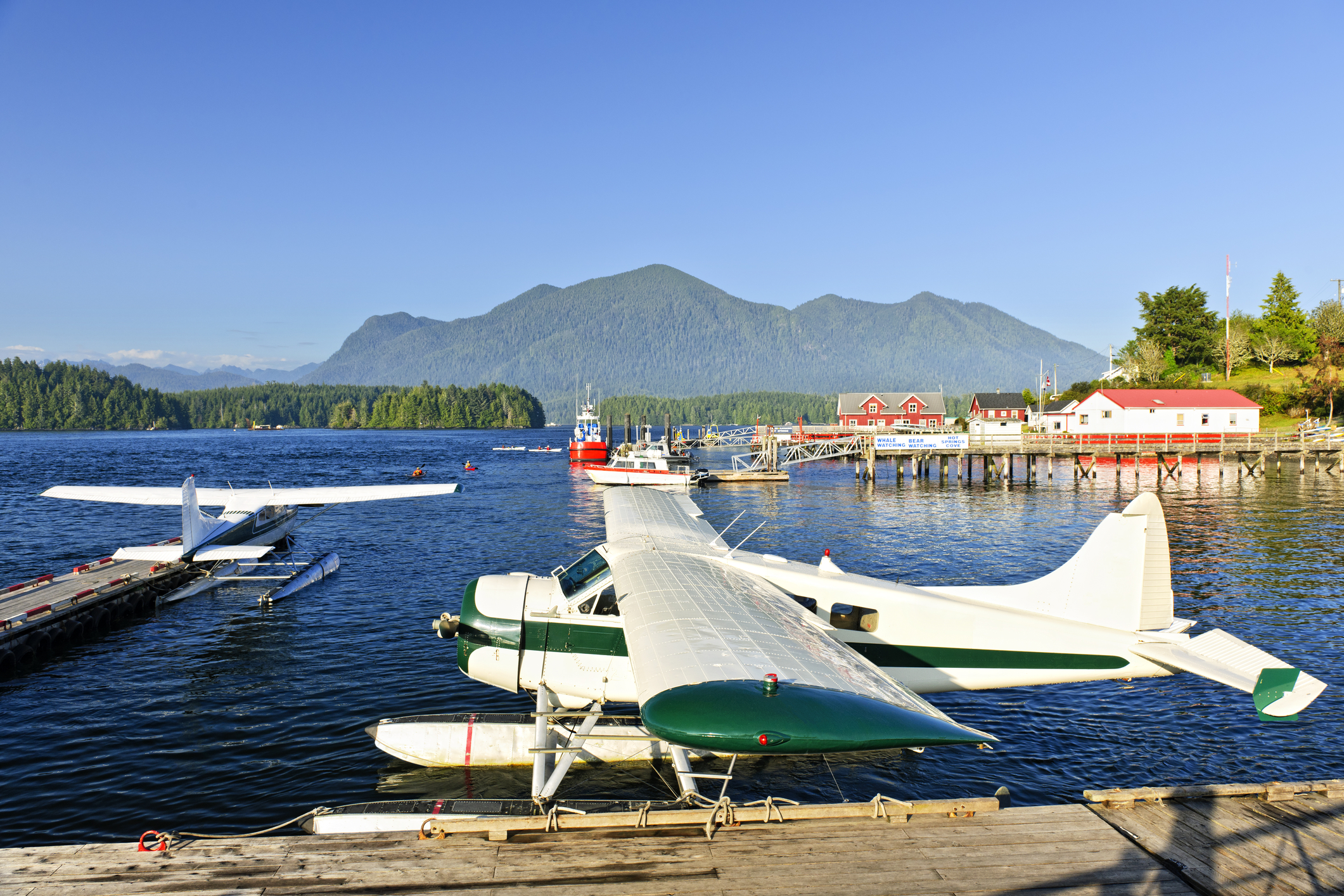 Tofino on Pacific coast of British Columbia