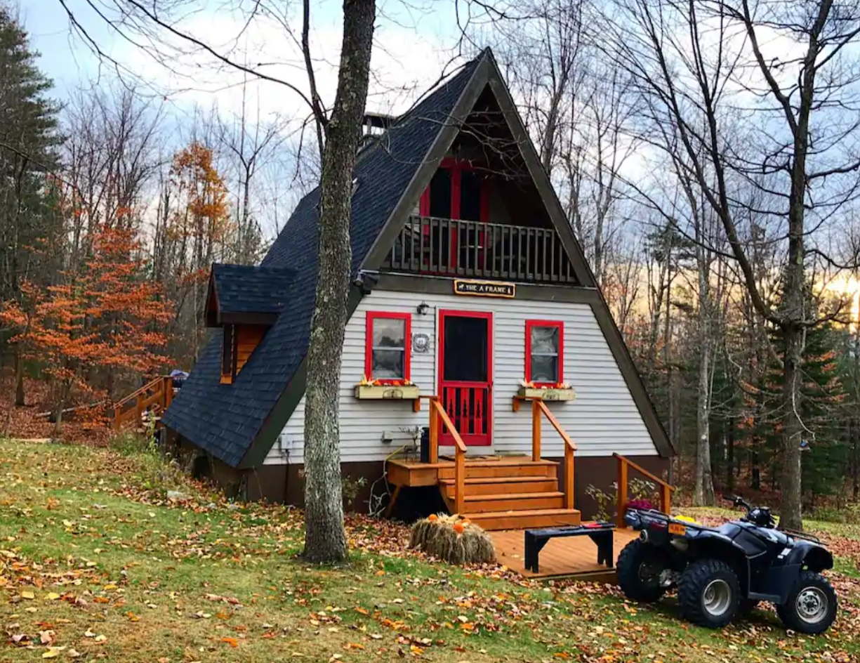 Adirondack Mountainside A-Frame