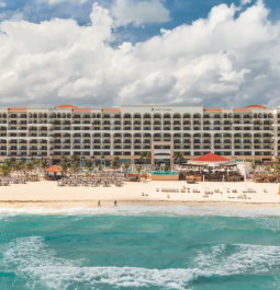 Hyatt Zilara Cancun from the water