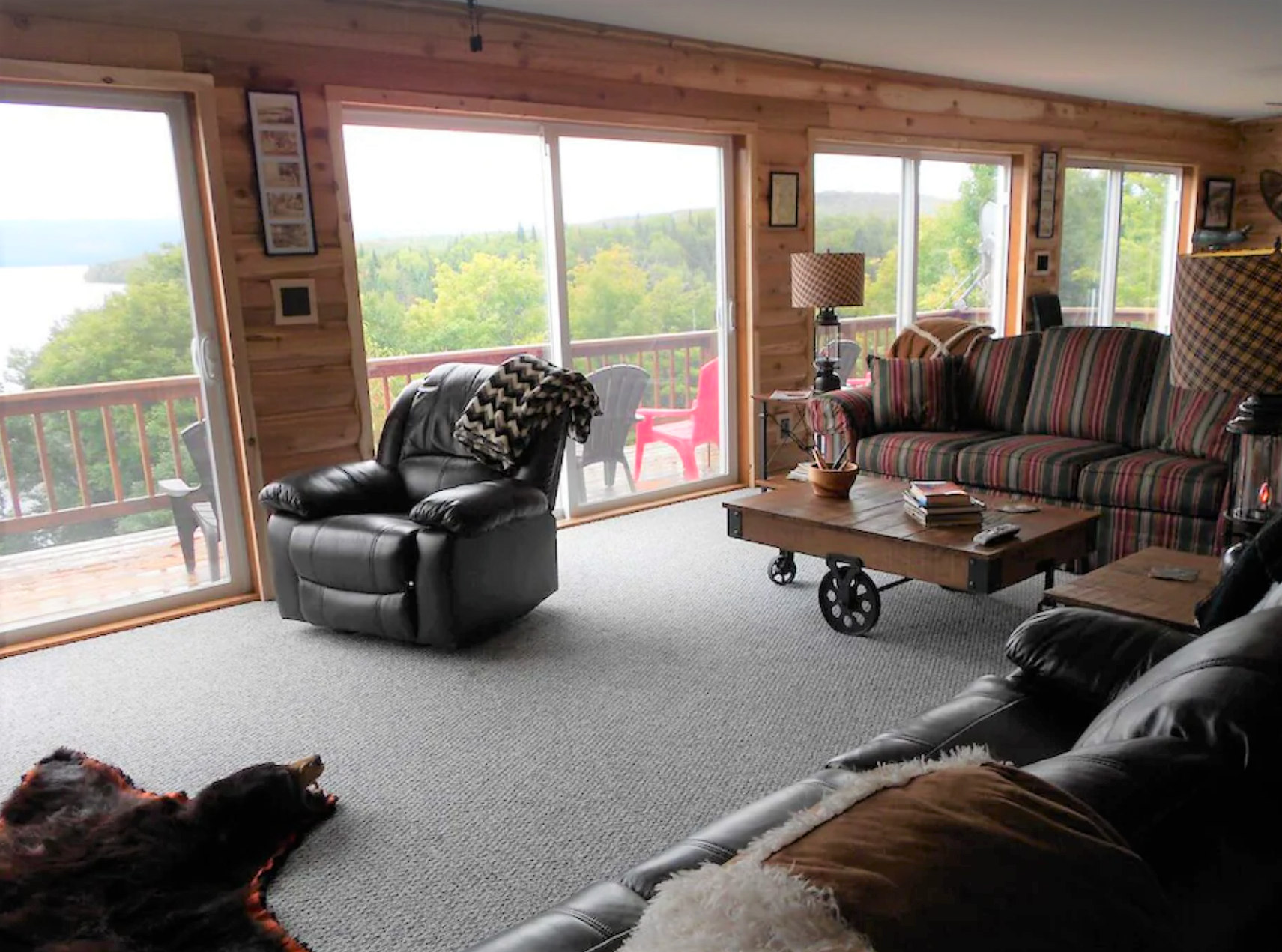 Loon Cove overlooking stunning Connecticut Lake and Magalloway Mountain