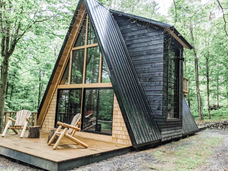 A-Frame at Evergreen Cabins - Remsen, New York