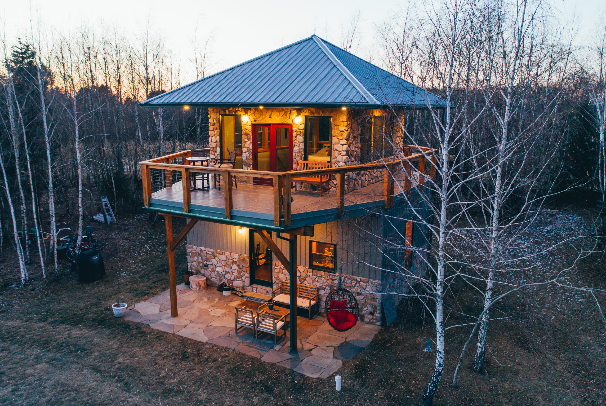 Modern Firetower Chalet with Majestic Views - Bloomsburg, Pennsylvania