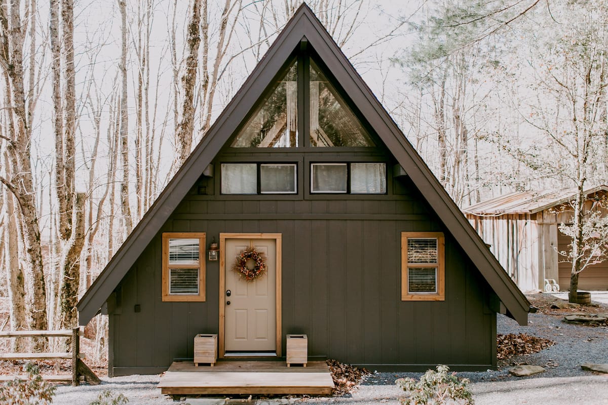 Storybook A-Frame Cabin in the Woods - Boone, North Carolina