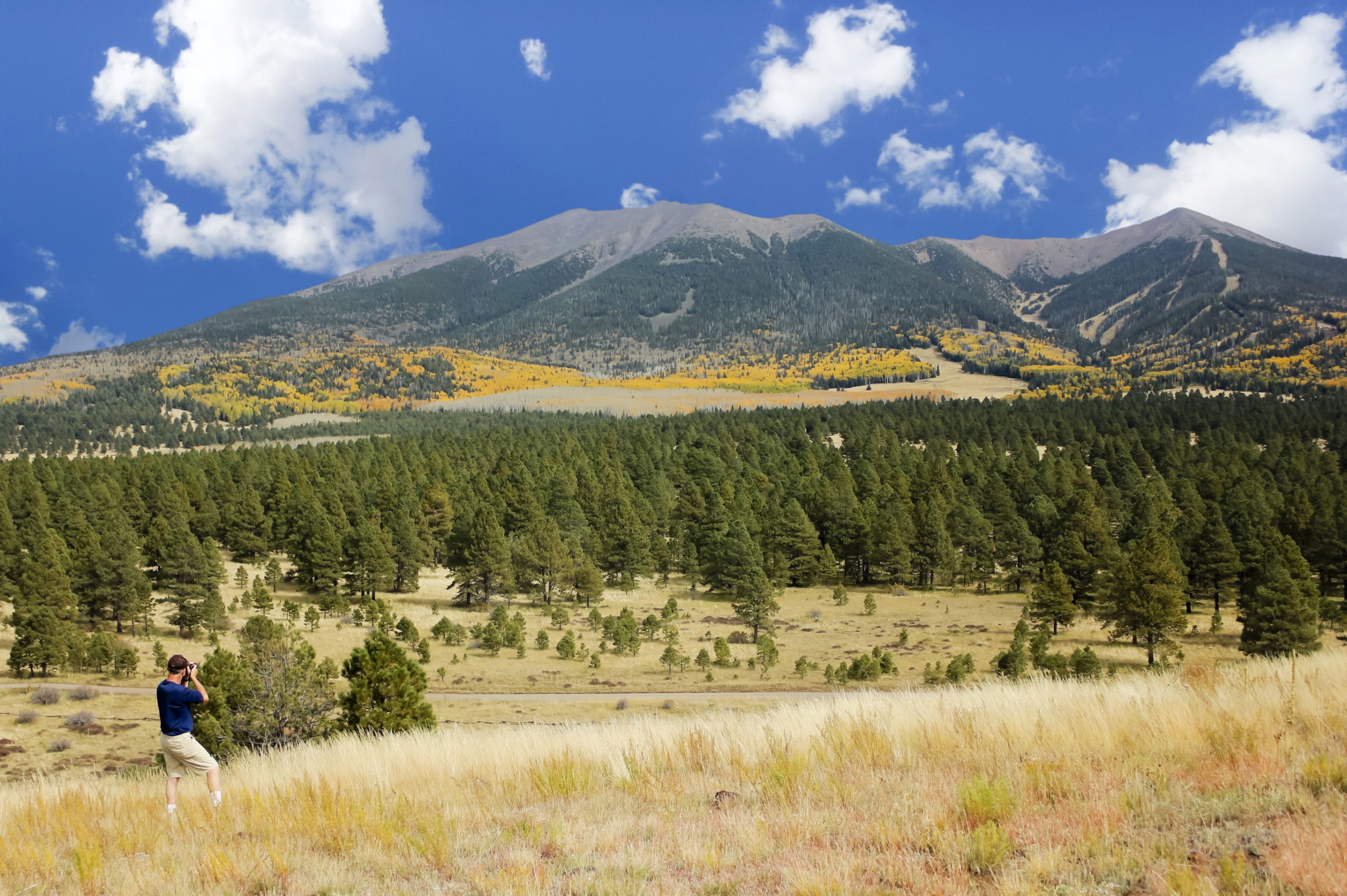 San Francisco Peaks near Flagstaff