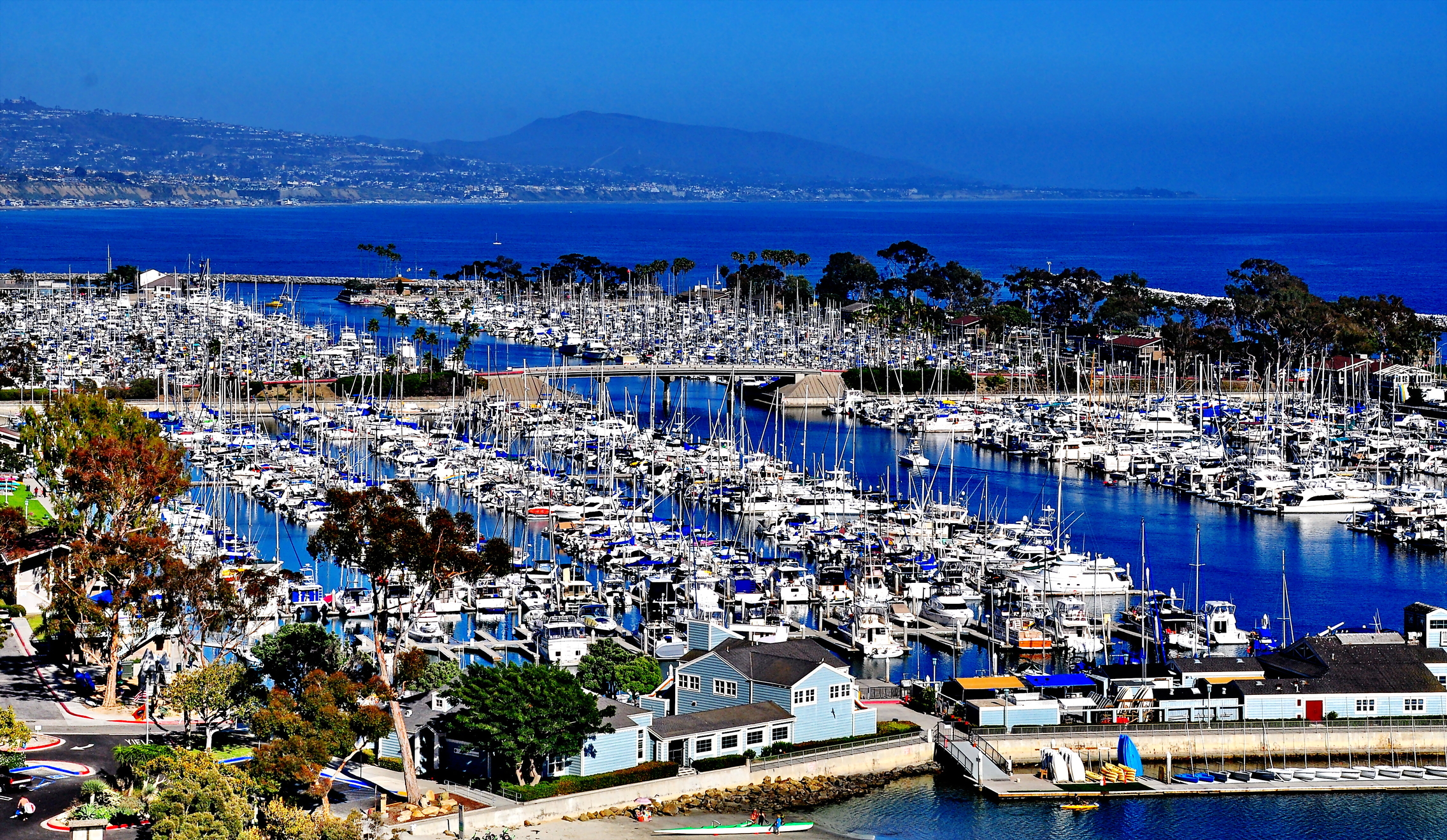 Aerial view of Dana Point