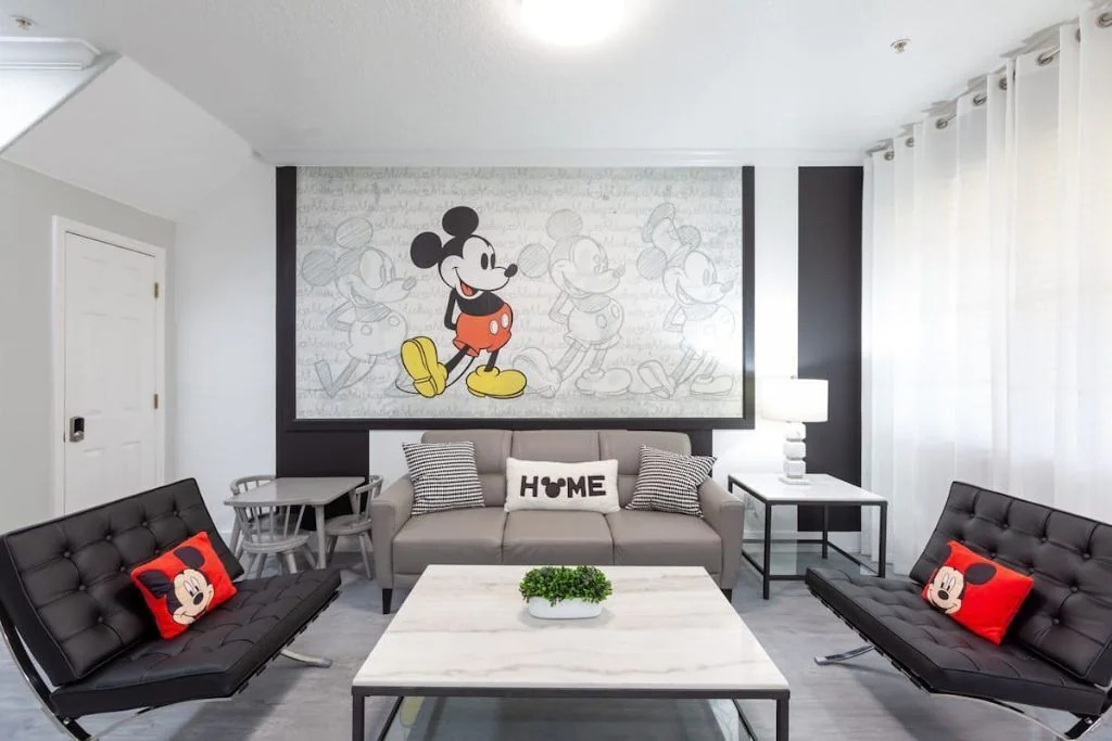 This entire home is dedicated to Mickey Mouse.