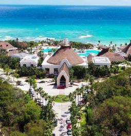 Aerial view of the Bahia Principe Grand Tulum