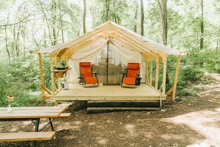 Glamping doesn't get much better than this!