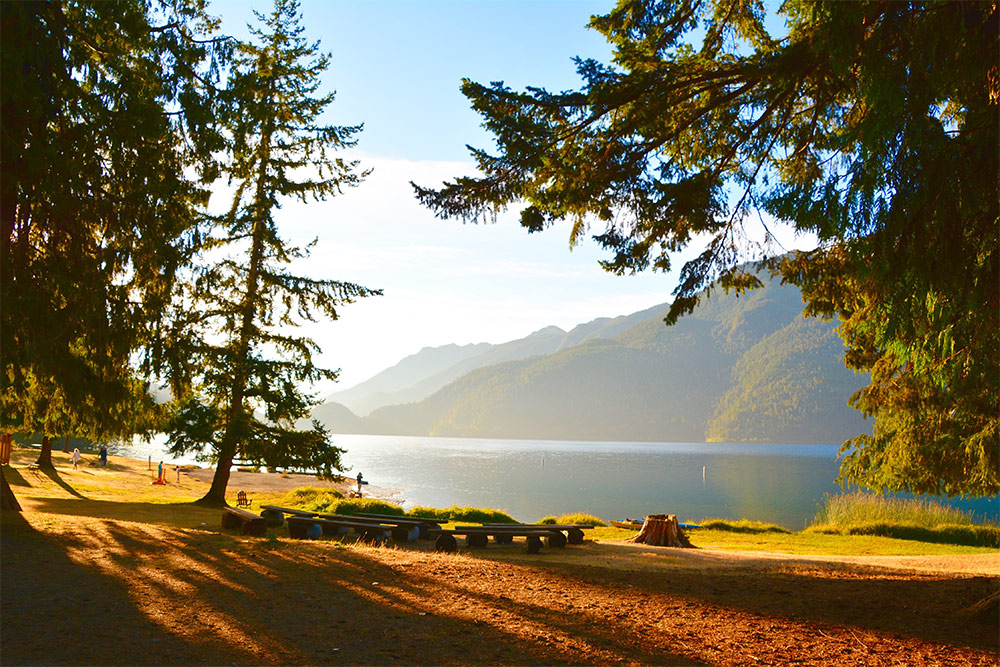 Log Cabin Resort at Lake Crescent, Olympic National Park