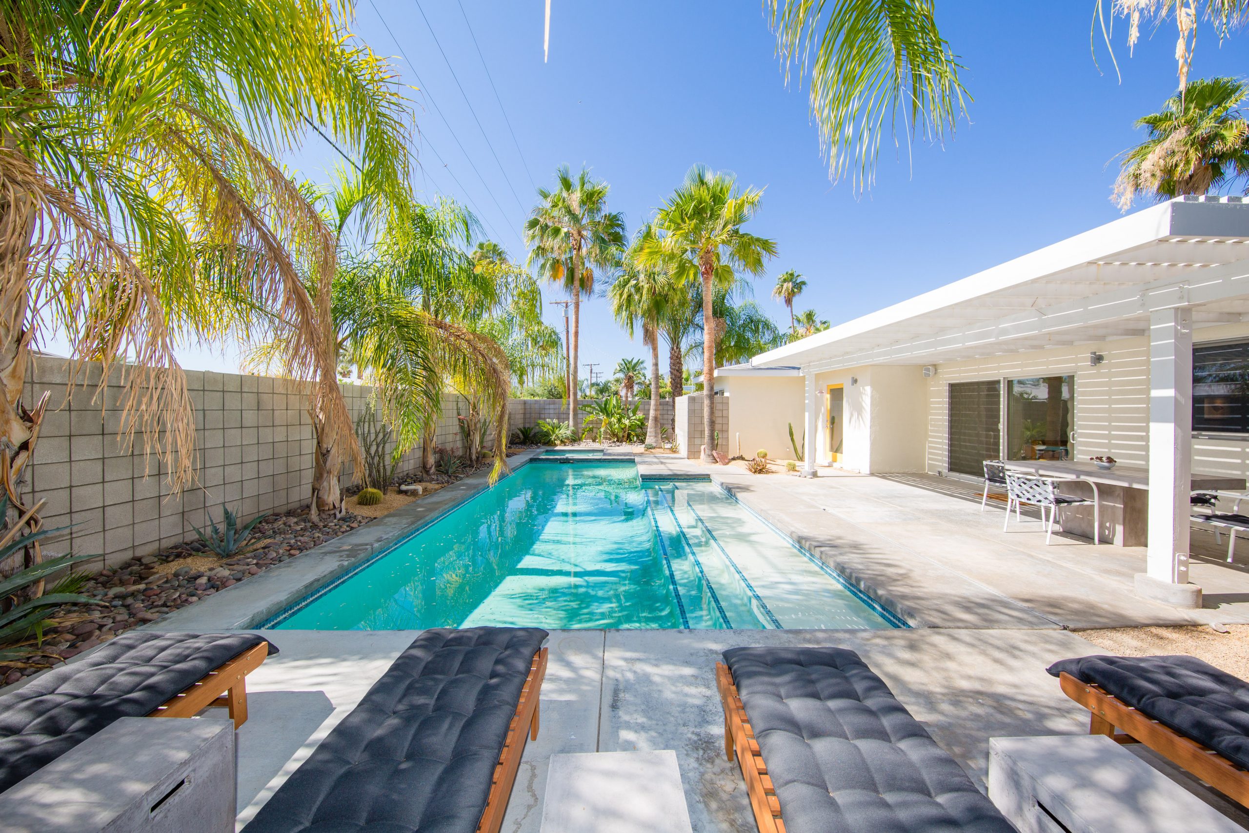 Private Mid-Century Oasis