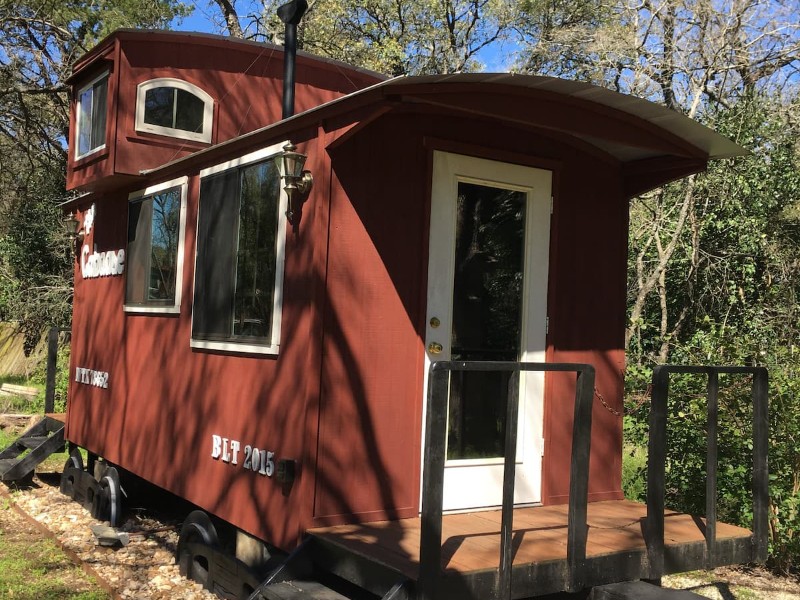 Such a unique place to stay if you love trains