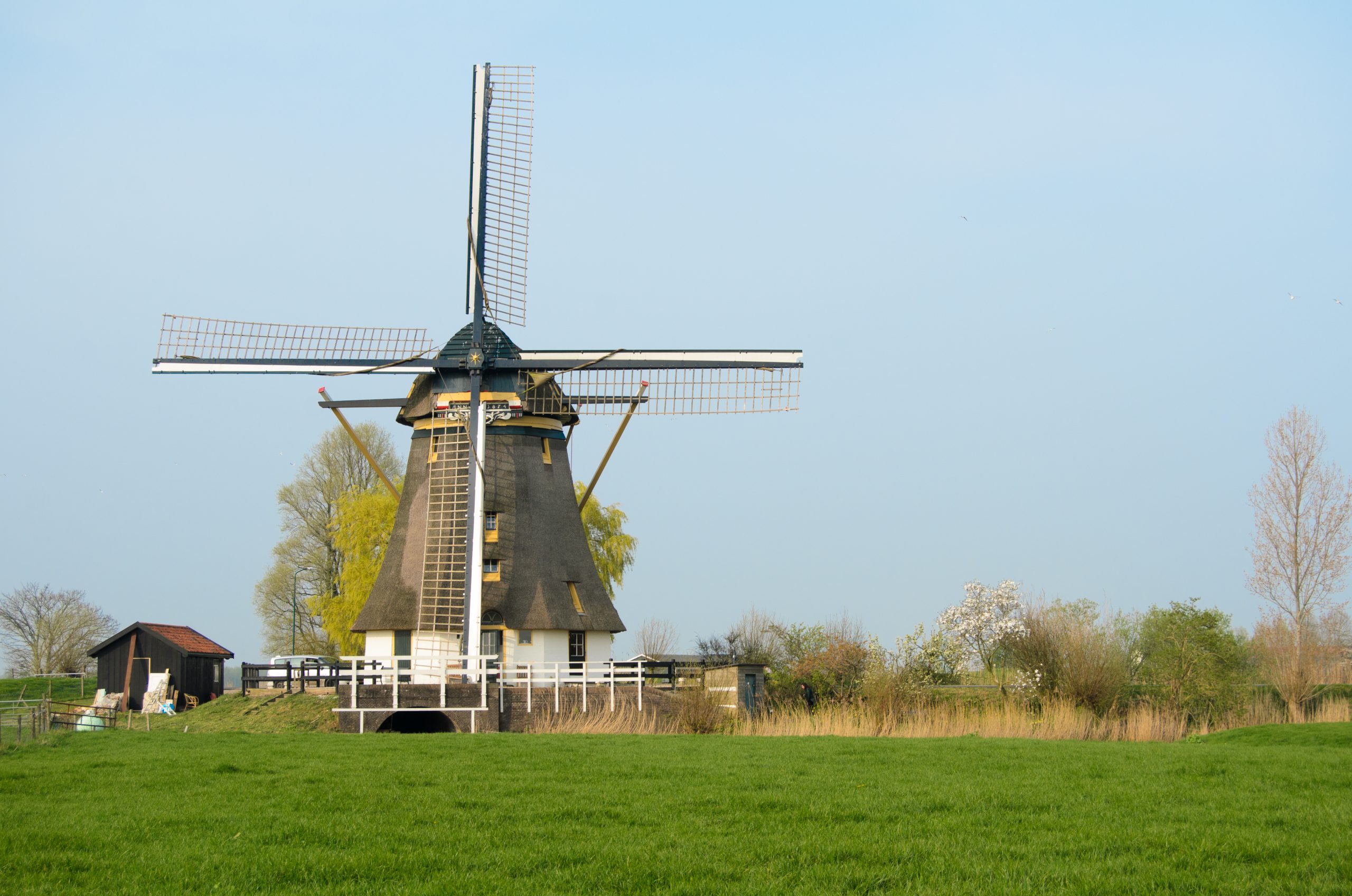 Entrance to the windmill