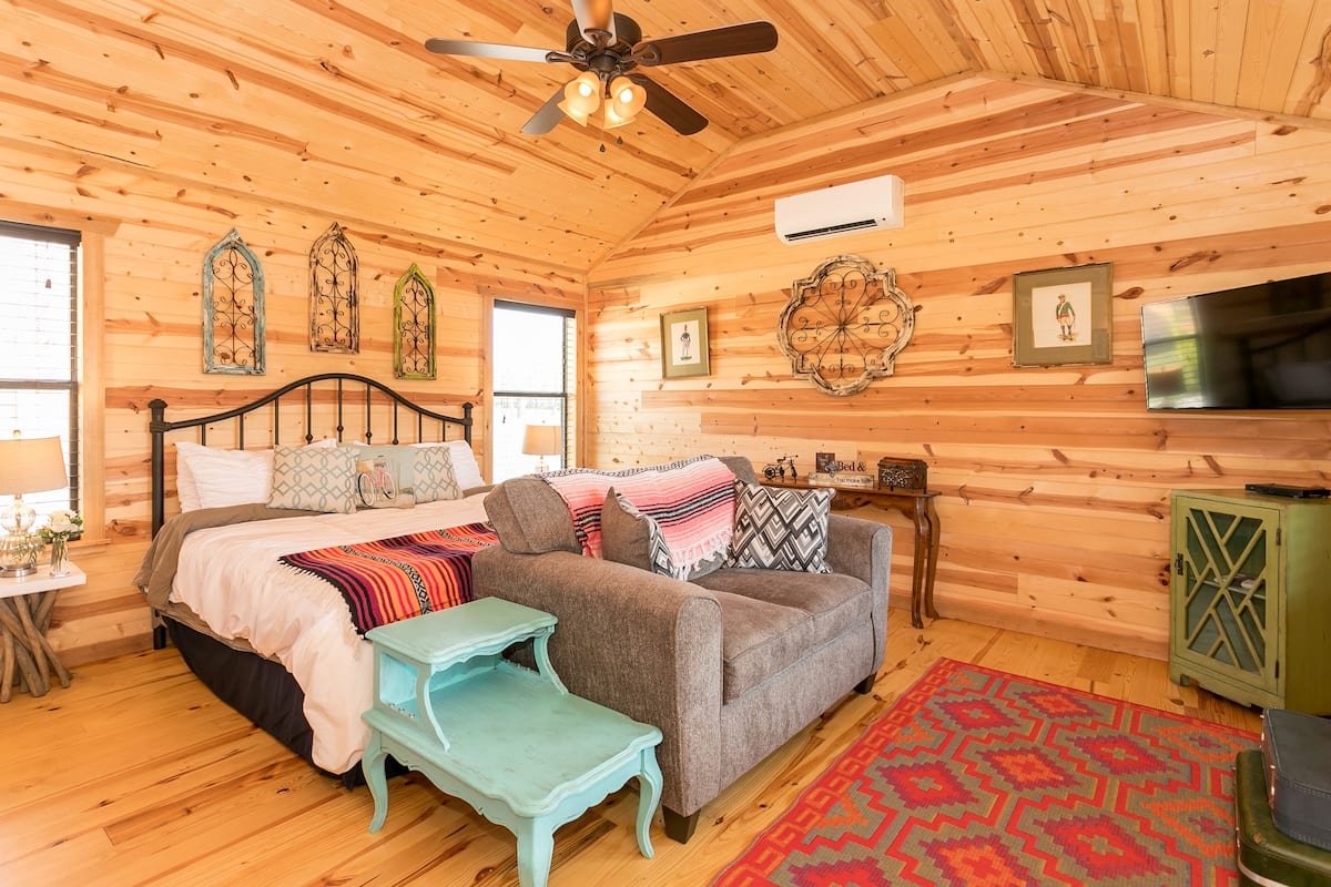 Bedroom in Zac's Cabin