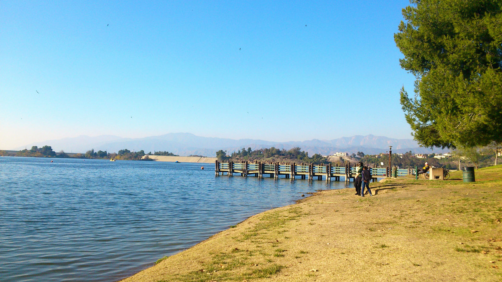 Lake at Frank G. Bonelli Regional Park