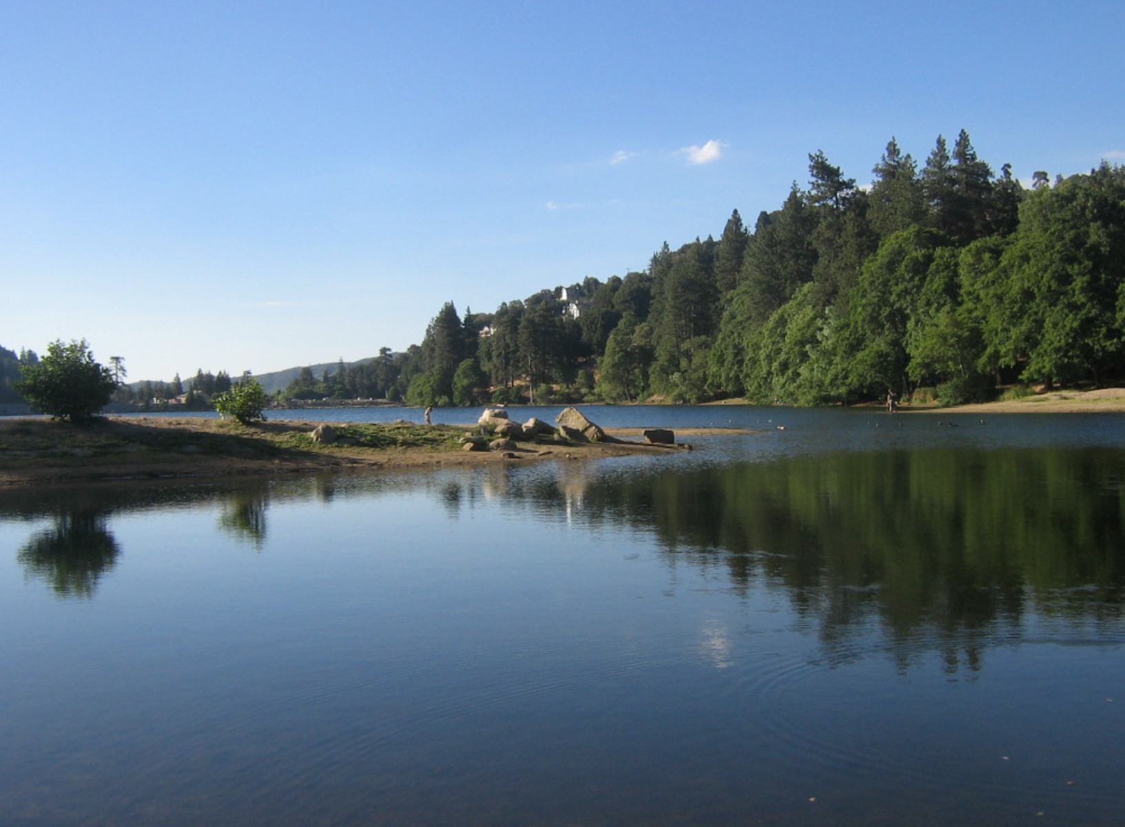 Lake Gregory near Crestline, California