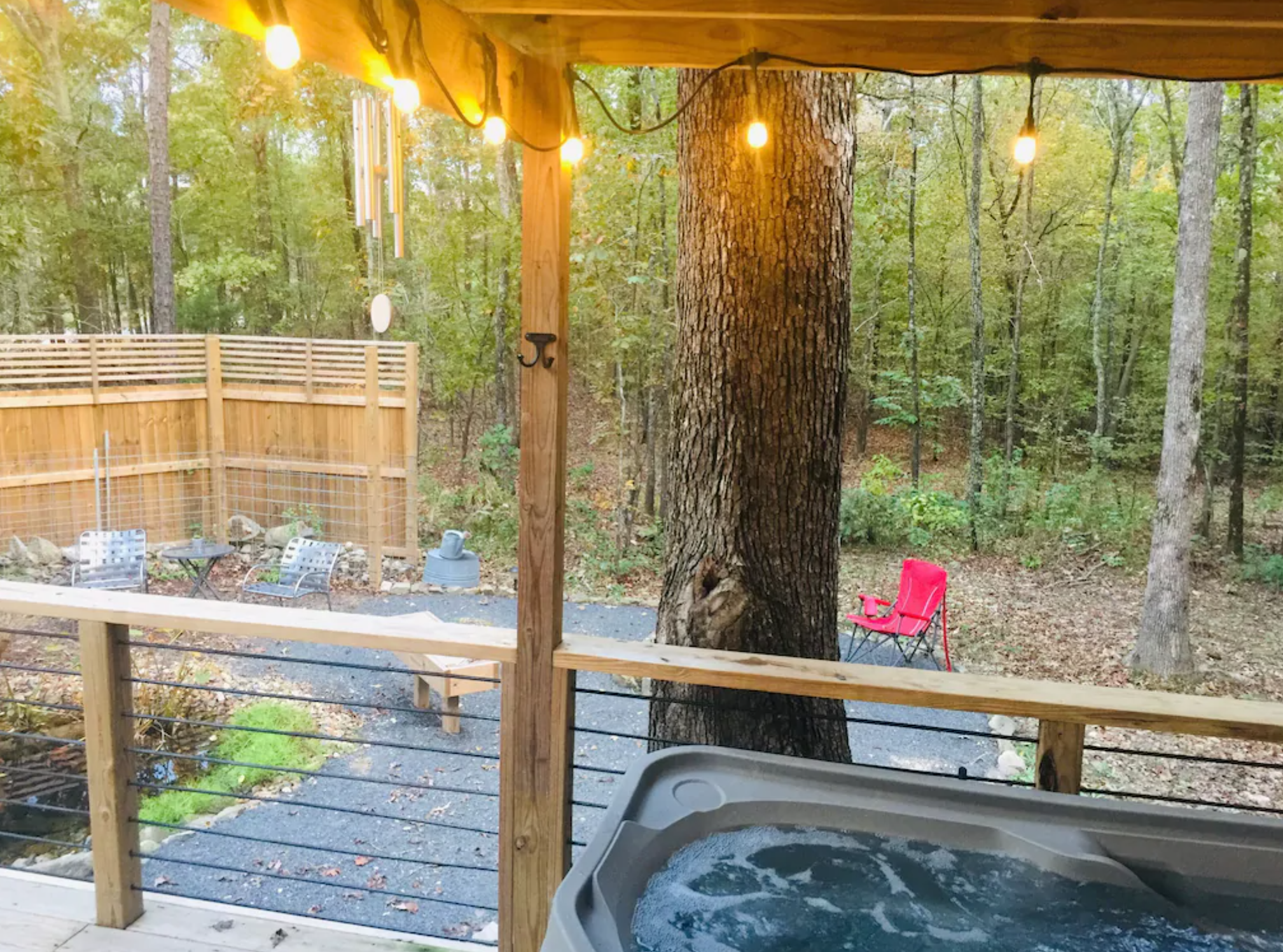 Tiny Cabin with a Hot Tub