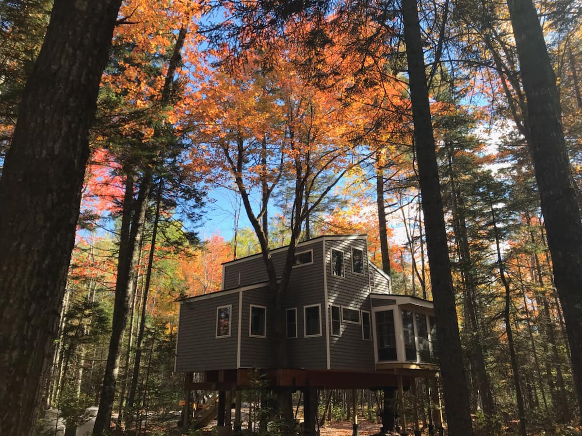 Treehouse Near Bar Harbor