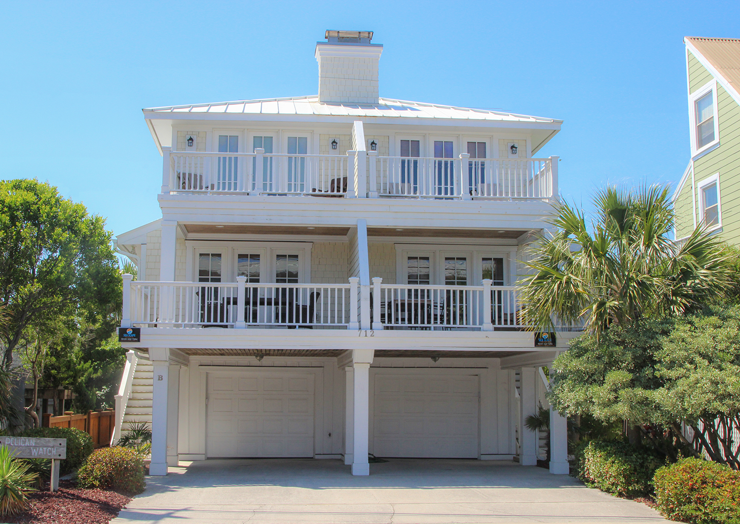 This rental is just steps away from the beach