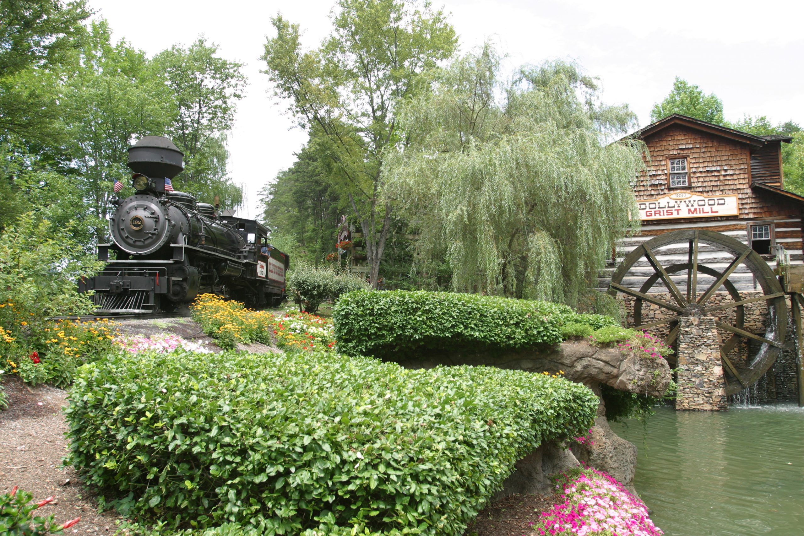 The Grist Mill serves a variety of baked goods, but Dollywood's signature Cinnamon Bread is the most popular.