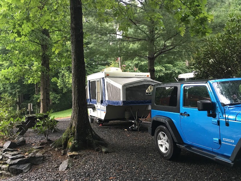 Tucked in the woods for an adventure