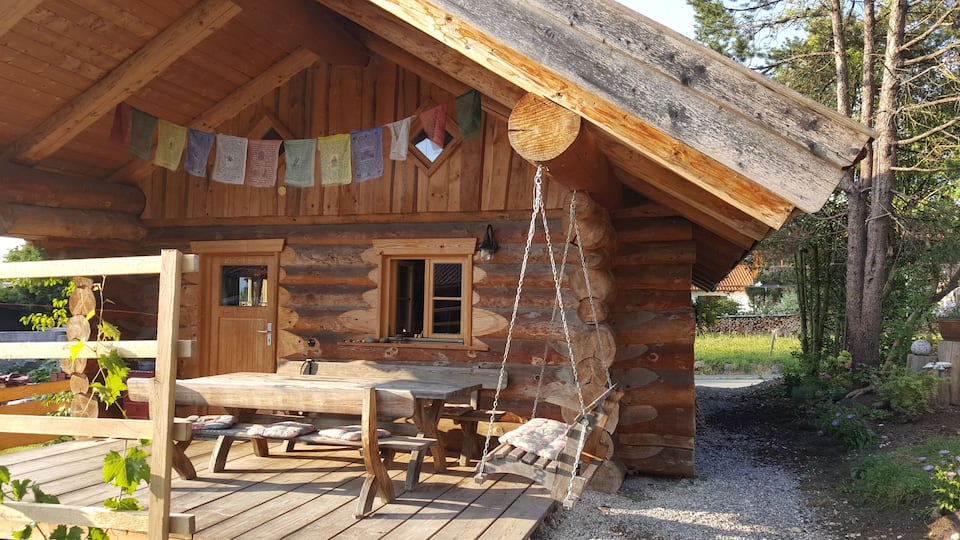 Cozy Log Cabin in the Bavarian Alps