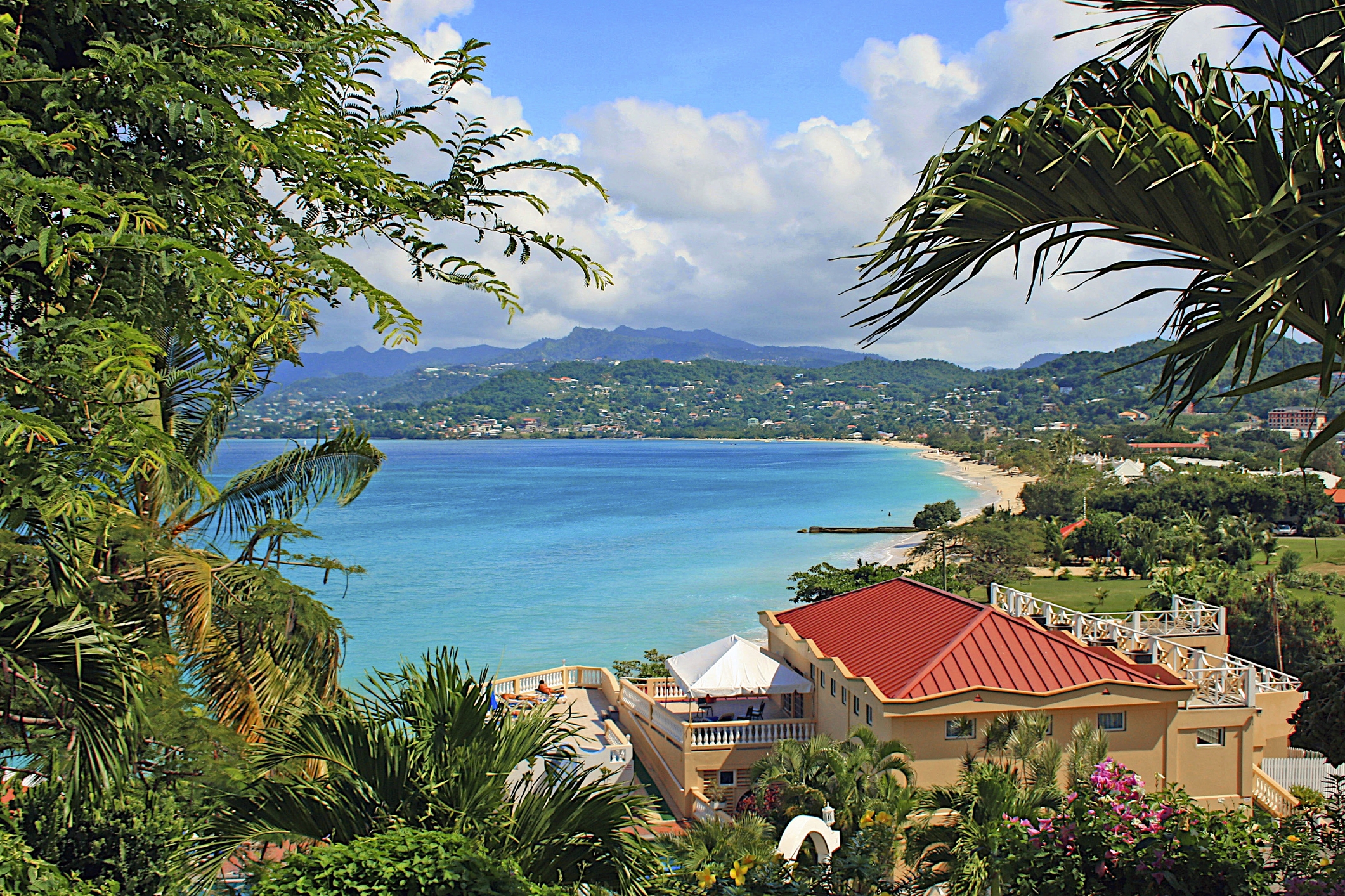 Grand Anse beach in Grenada