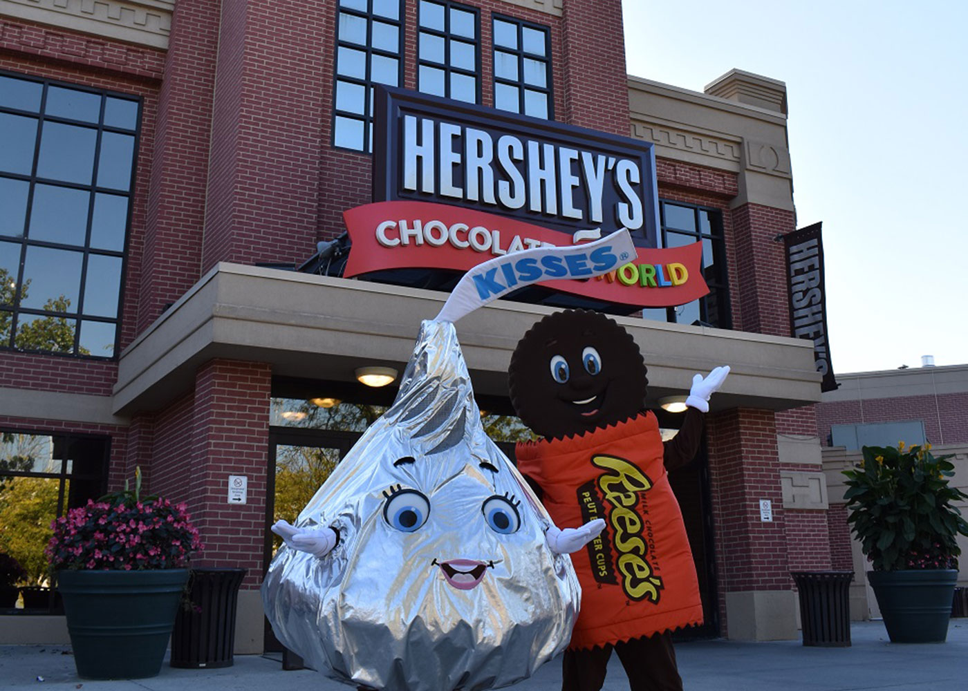 Hershey's Chocolate World is a tasty adventure where you can learn all about (and taste) Hershey's chocolate.