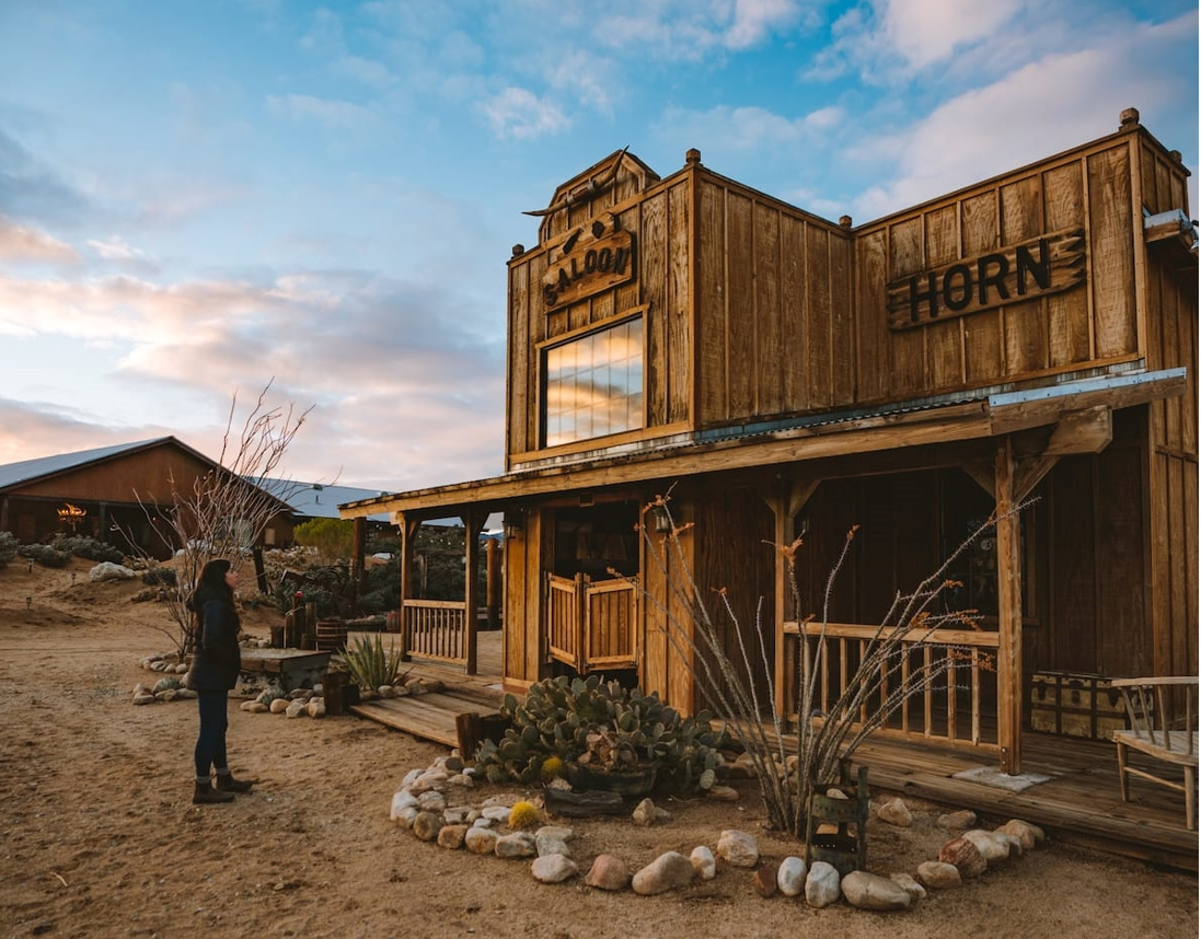 Saloon at The Outlaw: Pioneertown