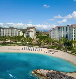 aerial view of Marriott’s Ko Olina Beach Club