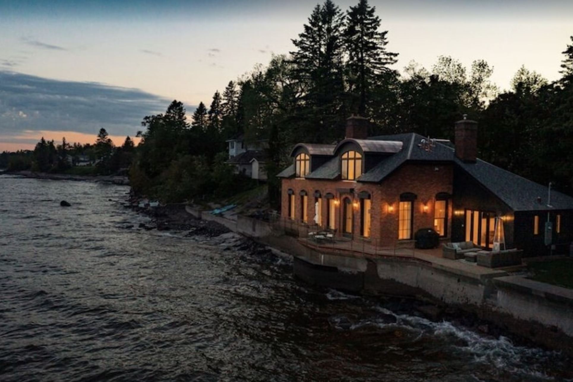 Pumphouse on Lake Superior