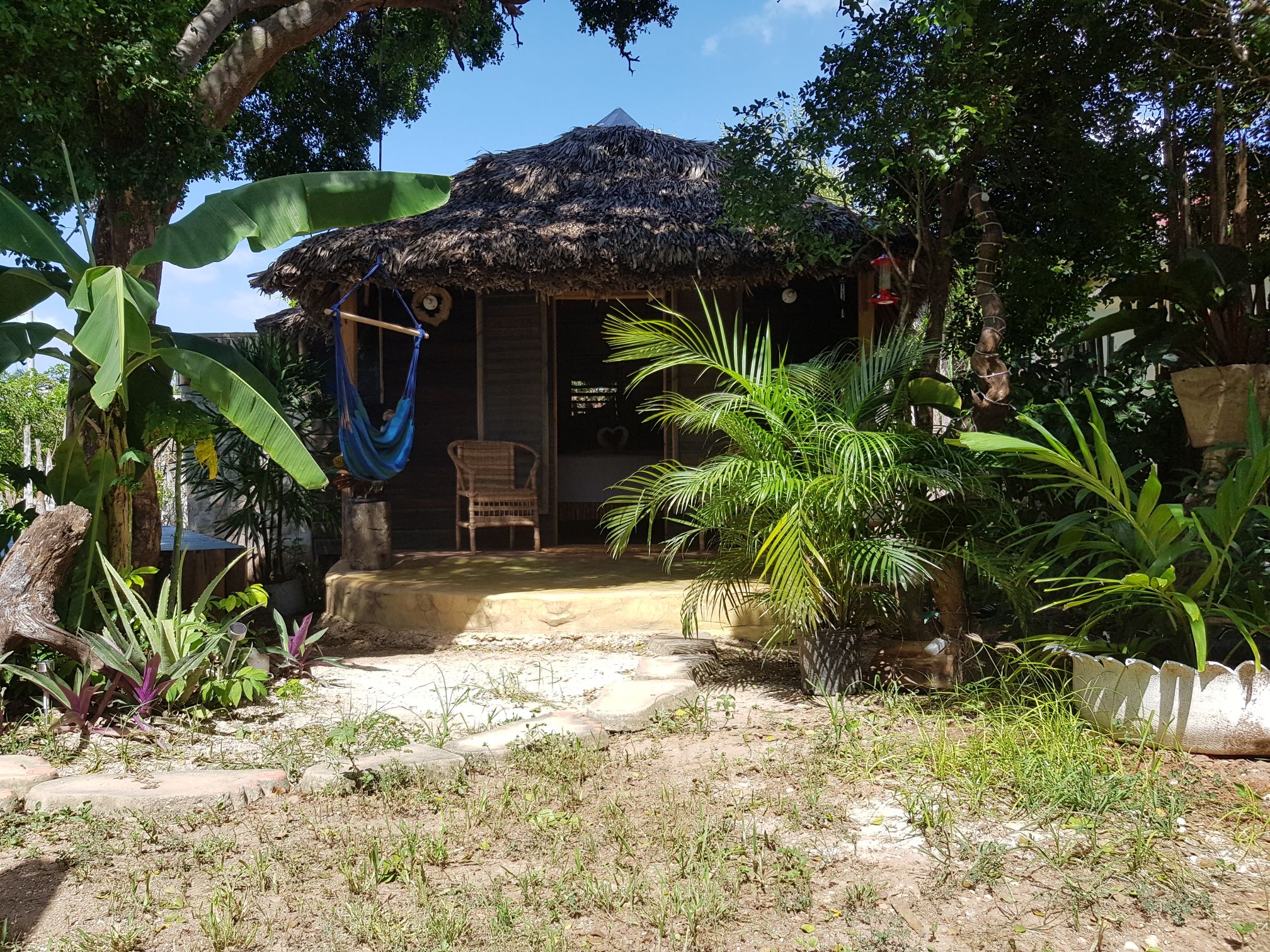 Rustic Jamaican cottage